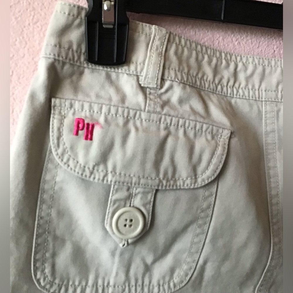 ❤️Piping hot khaki mini skirt size 8 - Picture 7 of 8